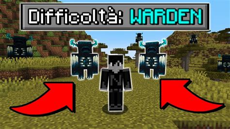 Minecraft Ma Spawna Un Warden Ogni Secondi Youtube