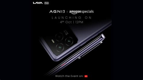 Lava Agni 3 With 8GB Ram Dual Camera Launch Confirmed October 4