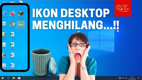 Cara Mengatasi Icon Desktop Yang Hilang Youtube