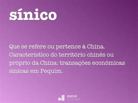 O Que Significa Sinico - El Significado de "Sínico": Explorando la Complejidad de un Término