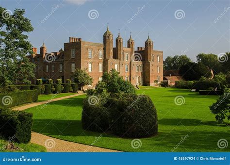 Melford Hall Stock Photo Image Of Gardens Historic 45597924