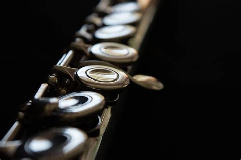 Where The Music Comes Through Minimalist Flute Still Life Photograph By