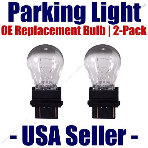 Parking Light Bulb 2 Pk Oe Replacement Fits Listed Ford Vehicles 3457