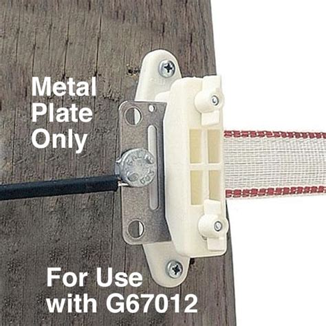 Gallagher Metal End Strain Plate Electric Fence Canada