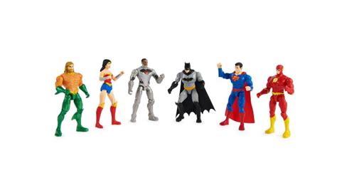 Buy Dc Comics Justice League 4 Inch Action Figures 6 Pack W Your Favorite Super Hero S Batman