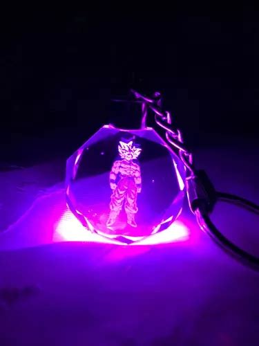 Llavero Led Rgb Goku Ultra Instinto Dragon Ball Super En L Zaro