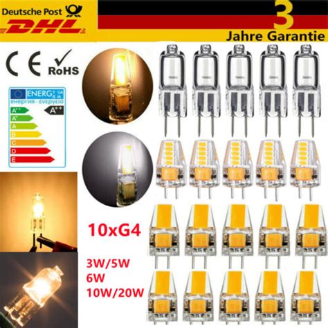 X G Halogen Lampe Led Cob Lampen Stiftsockel Leuchtmittel Dimmbar Ac