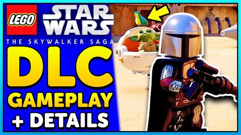 Mandalorian Dlc Gameplay Lego Star Wars The Skywalker Saga Dlc Packs Youtube