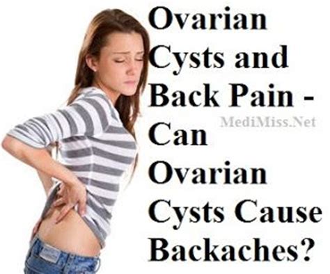 Pin on ovarian cyst pain