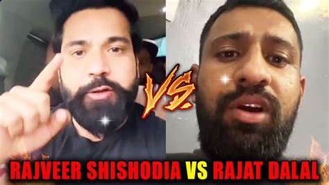 RAJVEER SHISHODIA VS RAJAT DALAL RAJVEER PAHUCHE FARIDABAD YouTube