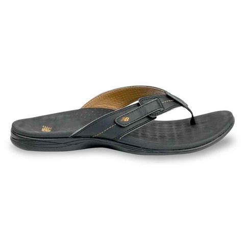 New Balance Revitalign Voyager Thong Sandals For Women Black New