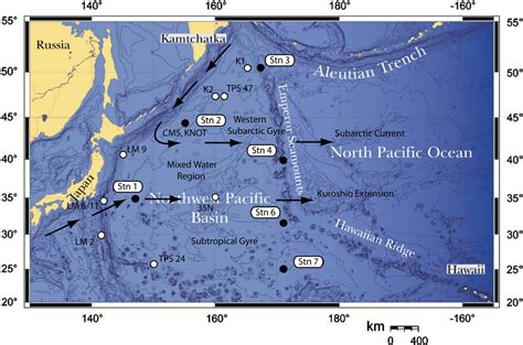 Figure From The Hafnium Isotope Composition Of Pacific Ocean Water