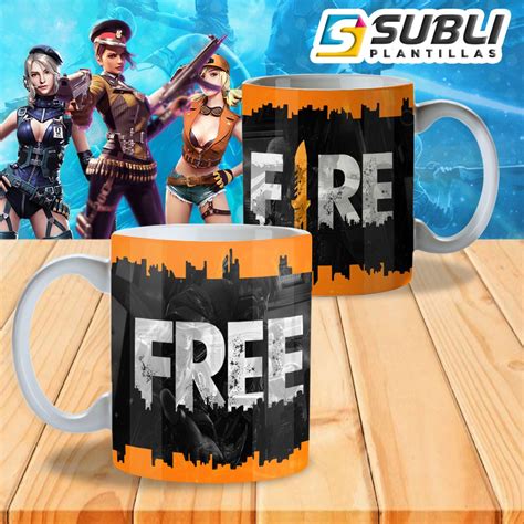 Dise Os Plantillas Para Sublimar Tazas De Free Fire Subliplantillas