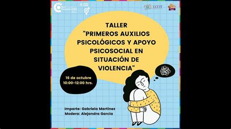 Taller Primeros auxilios psicológicos y apoyo psicosocial en situación