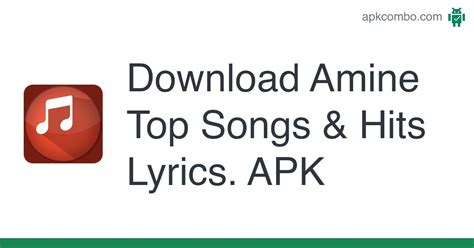 Amine Top Songs & Hits Lyrics. APK (Android App) - Free Download