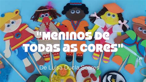 Molde Menino De Todas As Cores Para Imprimir - 5