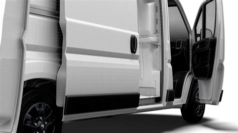 Ram Promaster Van L3h2 Hq Interior 2023 3d Model By Creator 3d