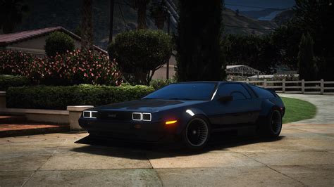 Delorean DMC-12 Widebody [Add-On] | GTA 5 Mods