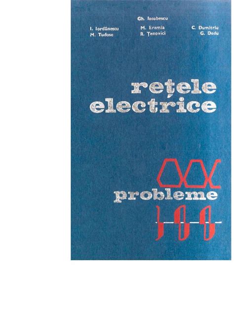 PDF Retele Electrice Probleme Gh Iacobescu DOKUMEN TIPS