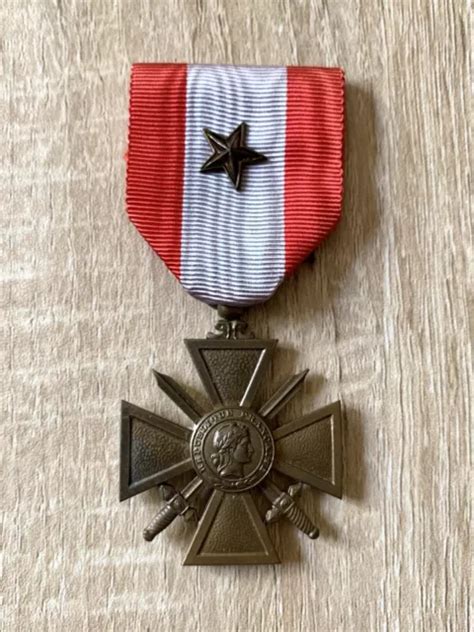 France M Daille Militaire Croix De Guerre Th Tres D Op Rations