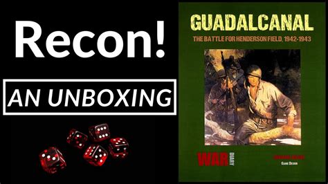 Recon Guadalcanal The Battle For Henderson Field Aug 42 To Jan 43