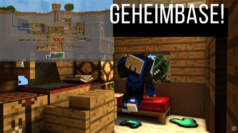 Ich Baue Eine Iq Geheimbase In Minecraft Youtube