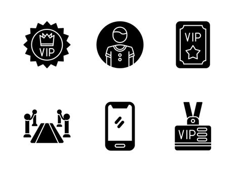 Membership Vector Icon Set 17358266 Vector Art at Vecteezy