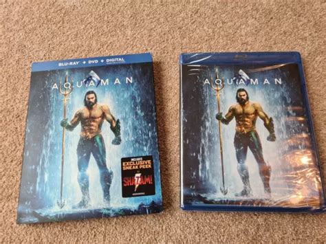 Aquaman Jason Momoa Amber Heard Willem Dafoe Blu Ray Dvd