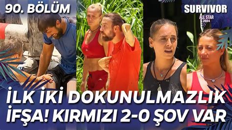 Survivor Lk K Dokunulmazlik F A Oldu B Rle Me Nces Ok All Star