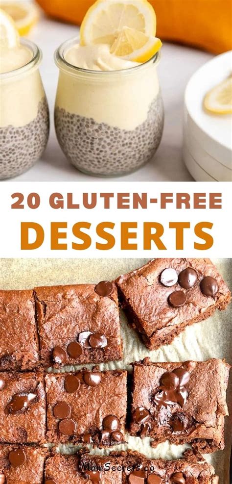 20 Easy Healthy Gluten Free Desserts That Taste Delicious