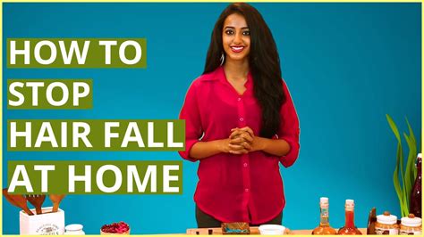 How To Stop And Control Hair Fall For Women At Home Natural Remedies Youtube