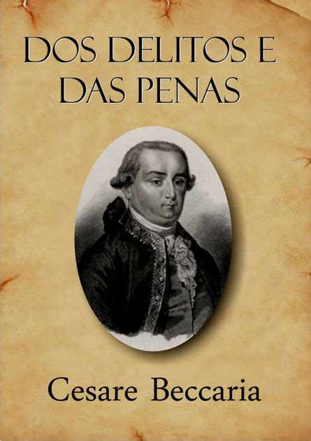 Dos Delitos E Das Penas De Cesare Beccaria No Apple Books