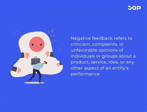 38 Negative Feedback Examples: How To Doing It Right | JOP