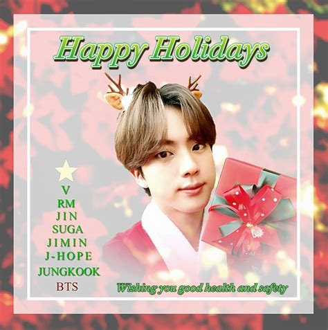 Bts Community Posts ˖•🎄ᴍᴇʀʀʏ ᴄʜʀɪsᴛᴍᴀs🎄•˖ 去年の𝑪𝒉𝒓𝒊𝒔𝒕𝒎𝒂𝒔は ジンくんコロナのお