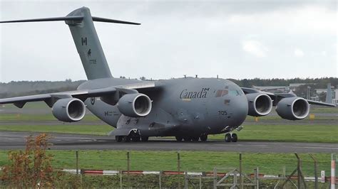 Royal Canadian Air Force RCAF Movements At Prestwick Airport 3