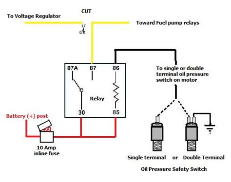 Oil Pressure Safety Switch Wiring Diagram - Hanenhuusholli
