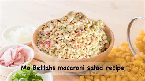 Mo Bettahs Macaroni Salad Copycat Recipe - Kitchen Creativity