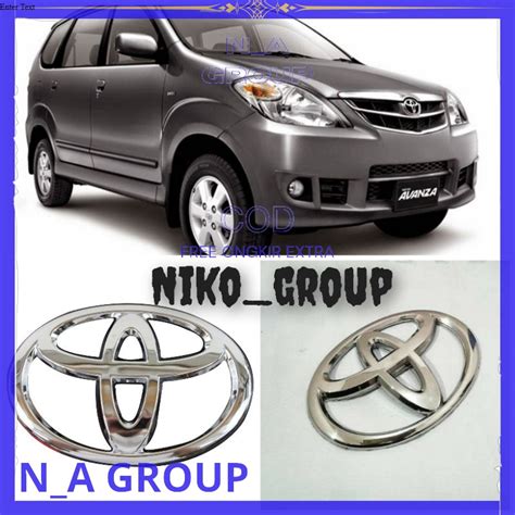 Jual Emblem Logo Toyota Avanza Vvt I Lama Shopee Indonesia