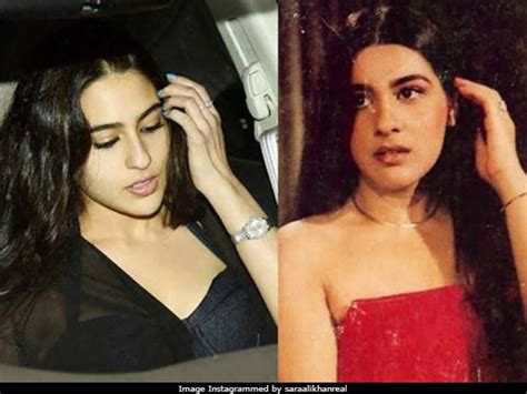 Wow, Sara Ali Khan Looks Just Like Mom Amrita Singh. See Pic