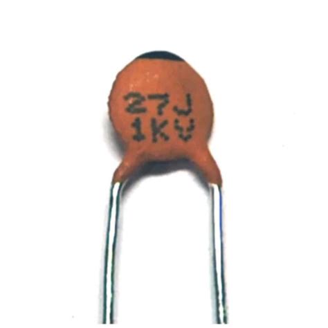 Jual Disc Ceramic Capacitor Pf Kv J Np Pitch Mm Rohs Taiwan