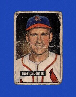 Bowman Set Break Enos Slaughter Low Grade Filler Gmcards