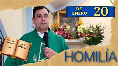 Evangelio De Hoy Viernes De Enero Del Padre Arturo Cornejo