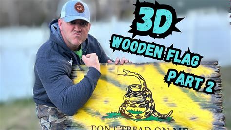 How To Make Wavy 3D American Flags Out Of Solid Wood Part2 YouTube