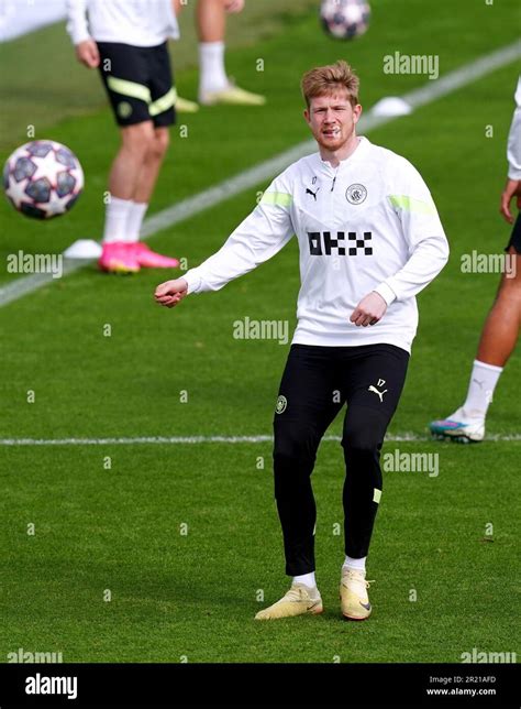 Manchester City S Kevin De Bruyne During A Training Session At City