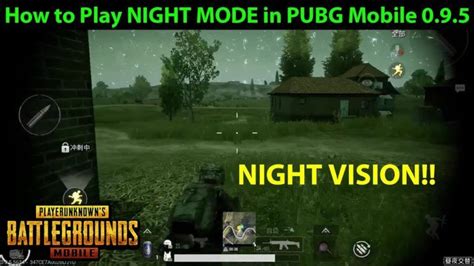 How To Play Pubg Night Mode Mobile Gamecheatspot Pubgmobile