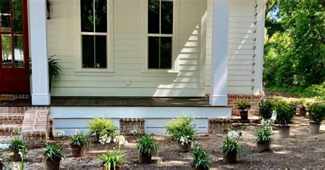 Creating a DIY Front Yard Landscape for Our Southern Cottage