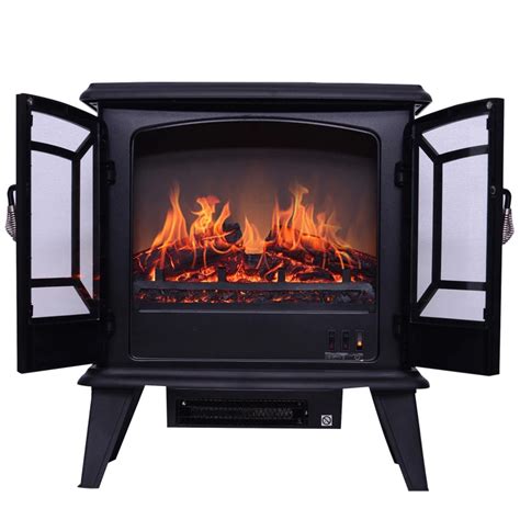 Independent electric fireplace heater Energy saving 3D simulation flame ...