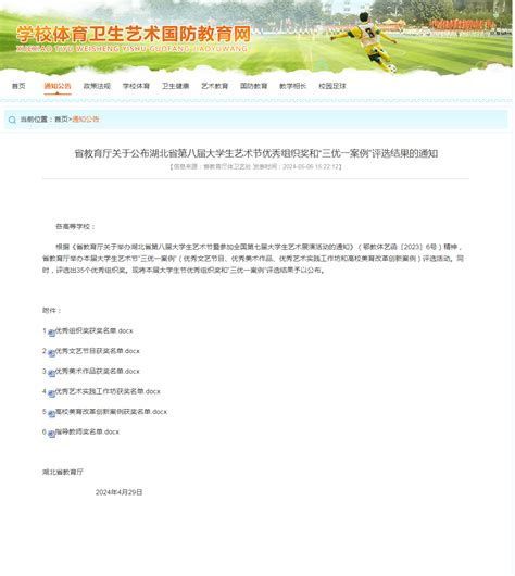 喜报！我校在第八届湖北省大学生艺术节中喜获佳绩 武汉城市学院