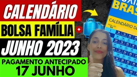 06 06 BOLSA FAMÍLIA ANTECIPAÇÃO para 17 de JUNHO AUXÍLIO GÁS R