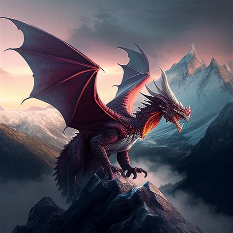 Majestic Dragon - Etsy